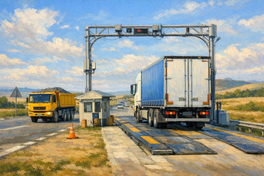 весовой контроль на дорогах 